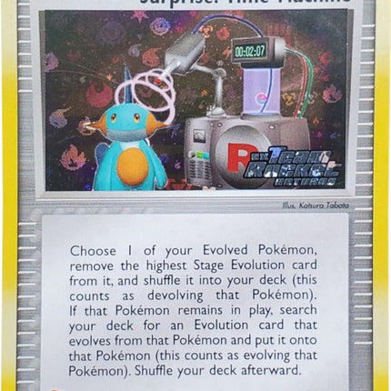 Surprise! Time Machine (91/109) (Stamped) [EX: Team Rocket Returns]