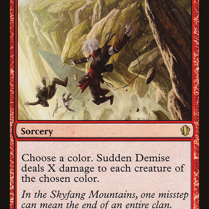Sudden Demise [Commander 2013]