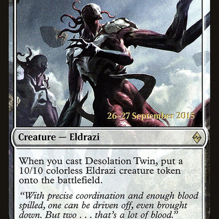 Desolation Twin [Battle for Zendikar Prerelease Promos]