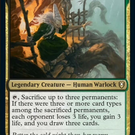 Baba Lysaga, Night Witch [Commander Legends: Battle for Baldur's Gate]