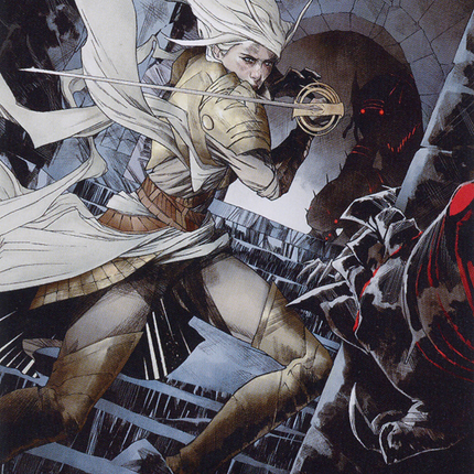 Thalia, Guardian of Thraben Art Card [March of the Machine Art Series]