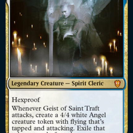 Geist of Saint Traft [Innistrad: Crimson Vow Commander]
