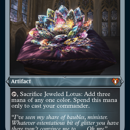 Jeweled Lotus (Foil Etched) [Commander Masters]