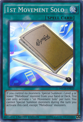 1st Movement Solo (SE) [NECH-ENS10] Super Rare