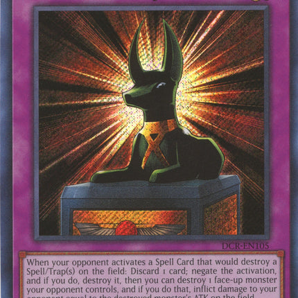 Judgment of Anubis (25th Anniversary) [DCR-EN105] Secret Rare