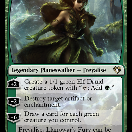 Freyalise, Llanowar's Fury [Commander Masters]