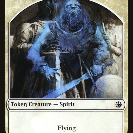 Spirit Token [Conspiracy: Take the Crown Tokens]