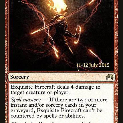 Exquisite Firecraft [Magic Origins Prerelease Promos]