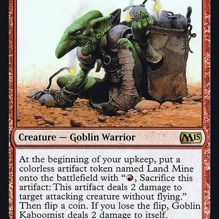 Goblin Kaboomist [Secret Lair: Heads I Win, Tails You Lose]