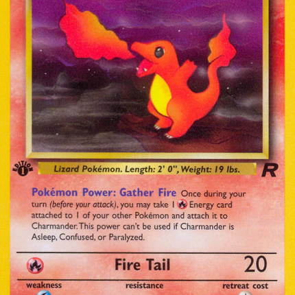 Charmander (50/82) [Team Rocket 1st Edition]