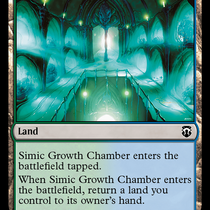 Simic Growth Chamber (Ripple Foil) [Modern Horizons 3 Commander]