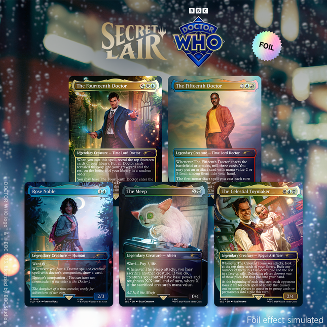Secret Lair: Drop Series - Secret Lair x Doctor Who (Regeneration - Foil Edition)