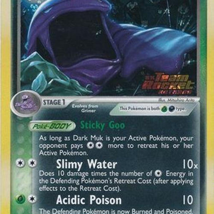 Dark Muk (16/109) (Stamped) [EX: Team Rocket Returns]