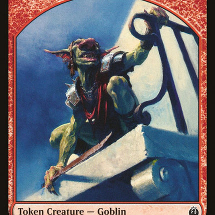 Weird // Goblin Double-Sided Token [Guilds of Ravnica Guild Kit Tokens]