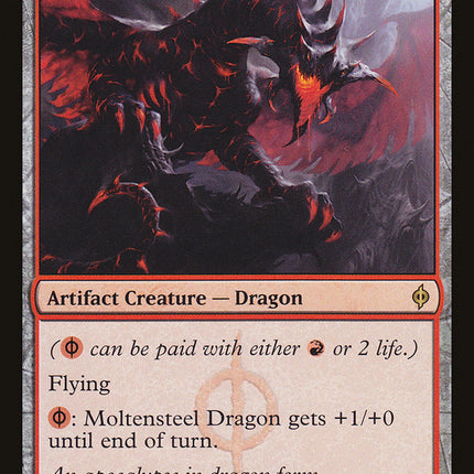 Moltensteel Dragon [New Phyrexia]