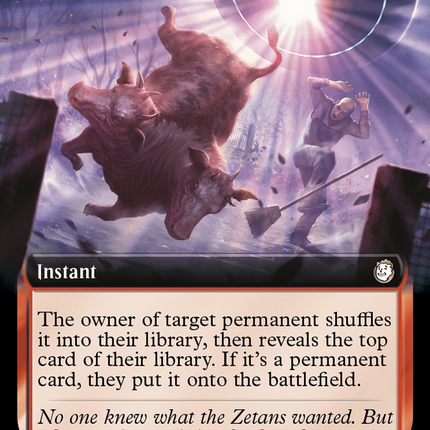 Chaos Warp (Extended Art) (Surge Foil) [Fallout]