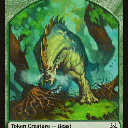 Beast Token [Duel Decks: Mind vs. Might Tokens]
