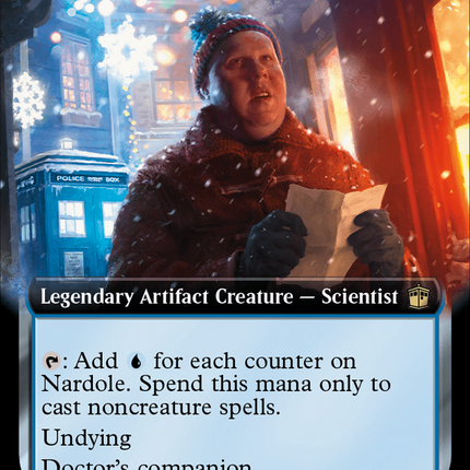 Nardole, Resourceful Cyborg (Extended Art) (Surge Foil) [Doctor Who]