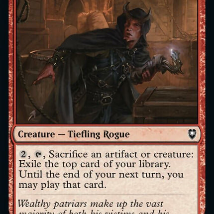 Warehouse Thief [Commander Legends: Battle for Baldur's Gate]