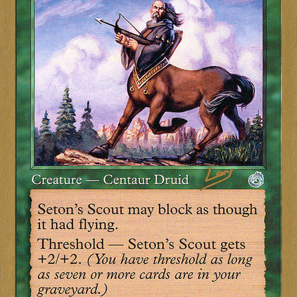 Seton's Scout (Raphael Levy) [World Championship Decks 2002]