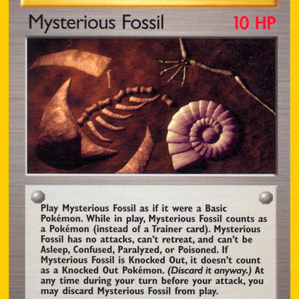 Mysterious Fossil (62/62) [Fossil 1st Edition]