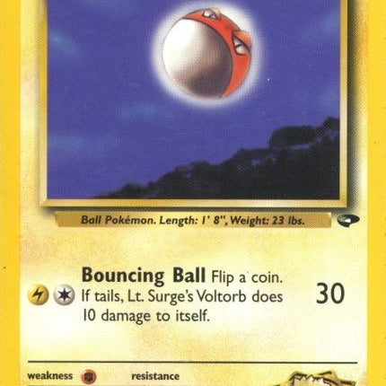 Lt. Surge's Voltorb (86/132) [Gym Challenge Unlimited]