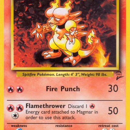 Magmar (51/130) [Base Set 2]