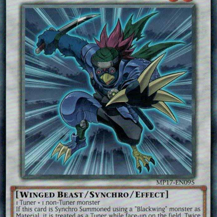Assault Blackwing - Sayo the Rain Hider [MP17-EN095] Rare