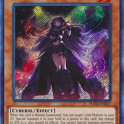 Knightmare Corruptor Iblee [FLOD-EN017] Secret Rare