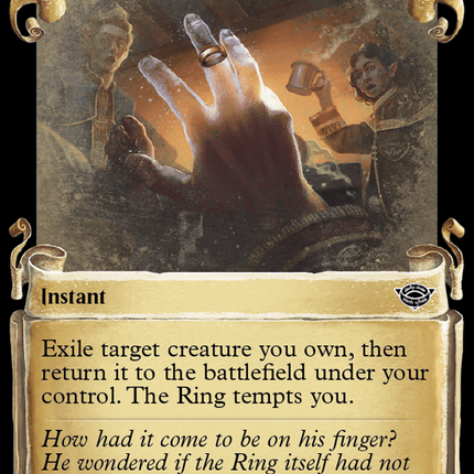 Slip on the Ring [The Lord of the Rings: Tales of Middle-Earth Showcase Scrolls]
