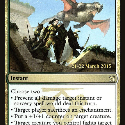 Dromoka's Command [Dragons of Tarkir Prerelease Promos]