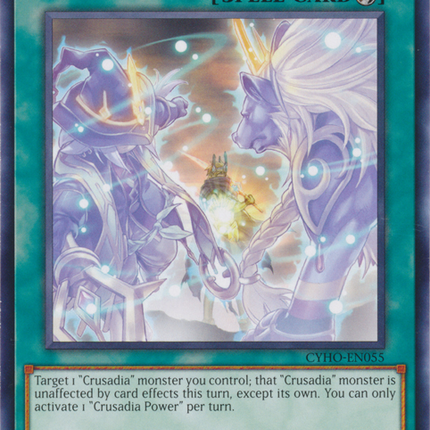 Crusadia Power [CYHO-EN055] Common
