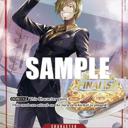 Sanji (Online Regional 2023) [Finalist] [One Piece Promotion Cards]