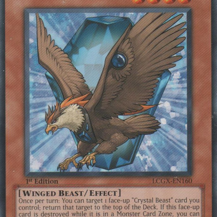 Crystal Beast Cobalt Eagle [LCGX-EN160] Common