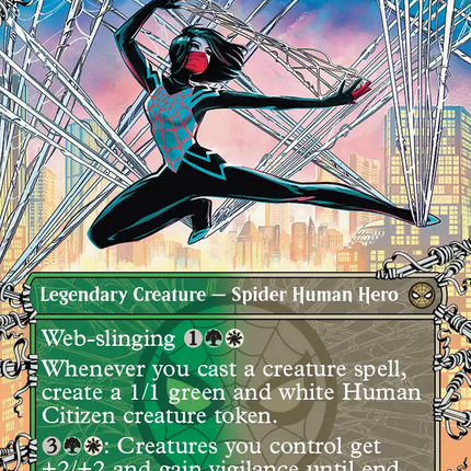 Silk, Web Weaver (Borderless) [Marvel's Spider-Man]