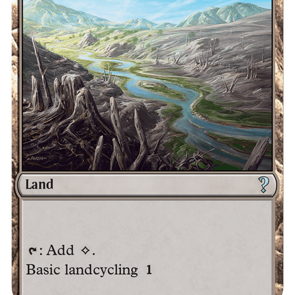 Ash Barrens (White Border) [Mystery Booster 2]