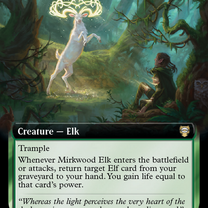 Mirkwood Elk (Extended Art) [The Lord of the Rings: Tales of Middle-Earth Commander]