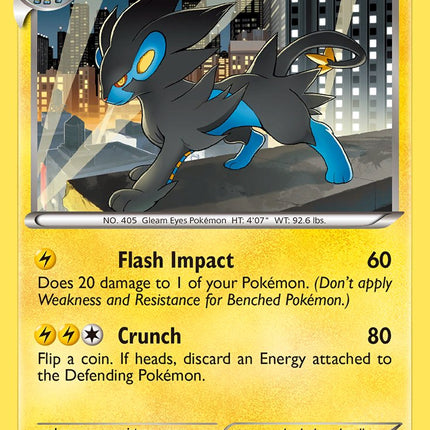Luxray (46/99) (Cosmos Holo) (Blister Exclusive) [Black & White: Next Destinies]