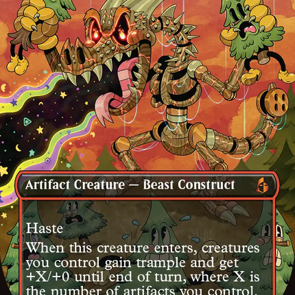 Craterclaw Colossus (Borderless) (0446) [Reality Fracture]