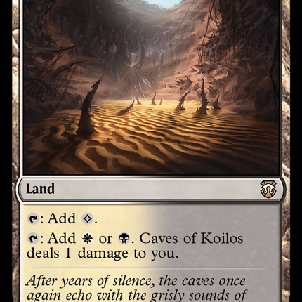 Caves of Koilos (Ripple Foil) [Modern Horizons 3 Commander]