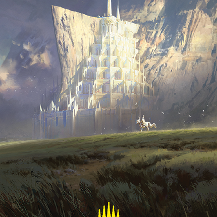Minas Tirith Art Card (Gold-Stamped Signature) [The Lord of the Rings: Tales of Middle-earth Art Series]