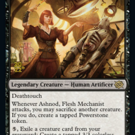 Ashnod, Flesh Mechanist [The Brothers' War Prerelease Promos]