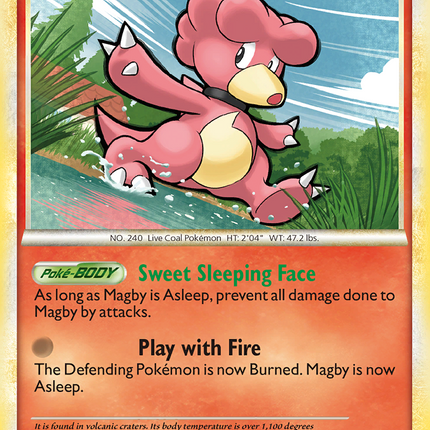 Magby (41/102) [HeartGold & SoulSilver: Triumphant]