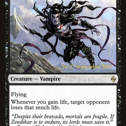 Defiant Bloodlord [Battle for Zendikar Prerelease Promos]
