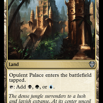 Opulent Palace [Outlaws of Thunder Junction Commander]
