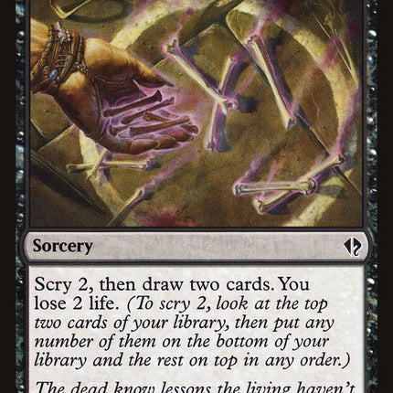 Read the Bones [Duel Decks: Zendikar vs. Eldrazi]