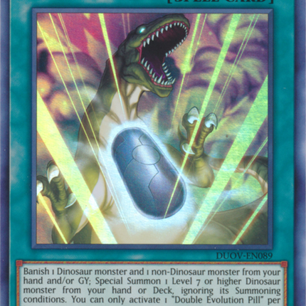 Double Evolution Pill [DUOV-EN089] Ultra Rare