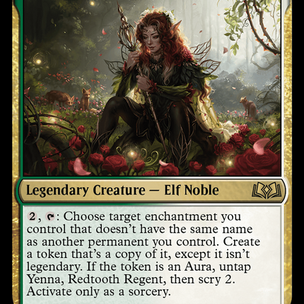 Yenna, Redtooth Regent [Wilds of Eldraine Prerelease Promos]