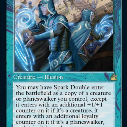 Spark Double (Retro Frame) [Ravnica Remastered]