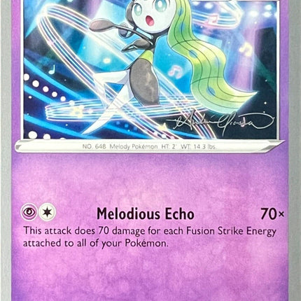 Meloetta (124/264) (The Shape of Mew - Andre Chiasson) [World Championships 2022]